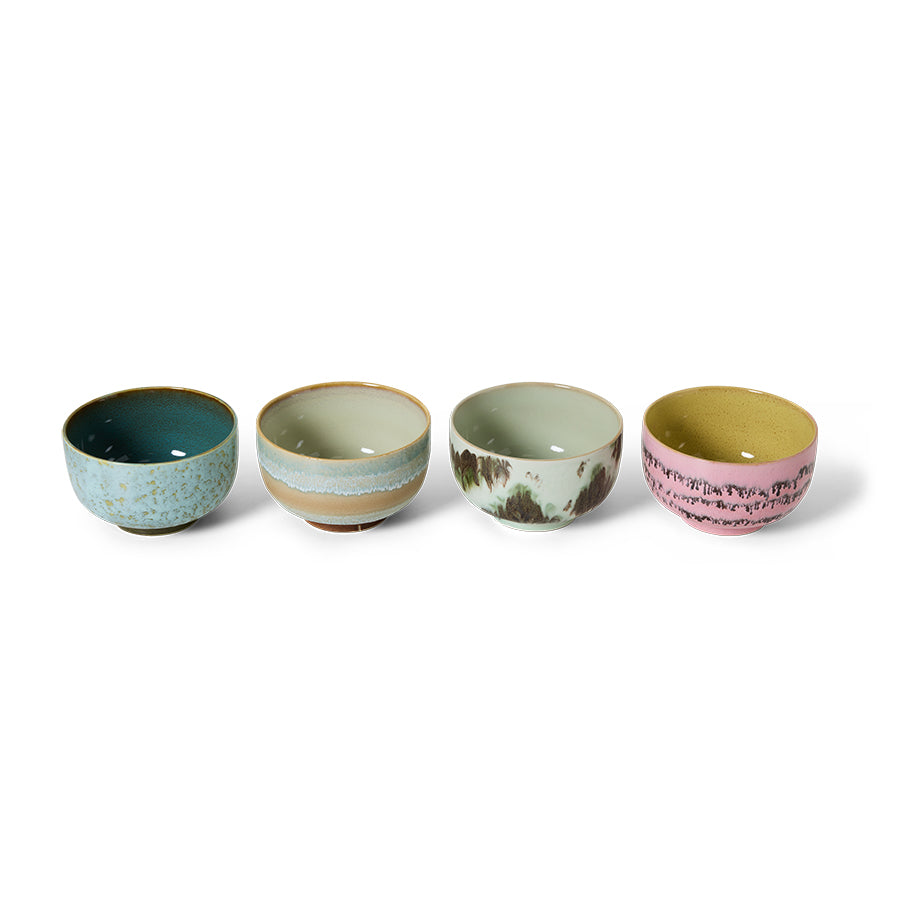 HKLIVING - 70s Ceramics: Noodle Bowls, Dada (set of 4)