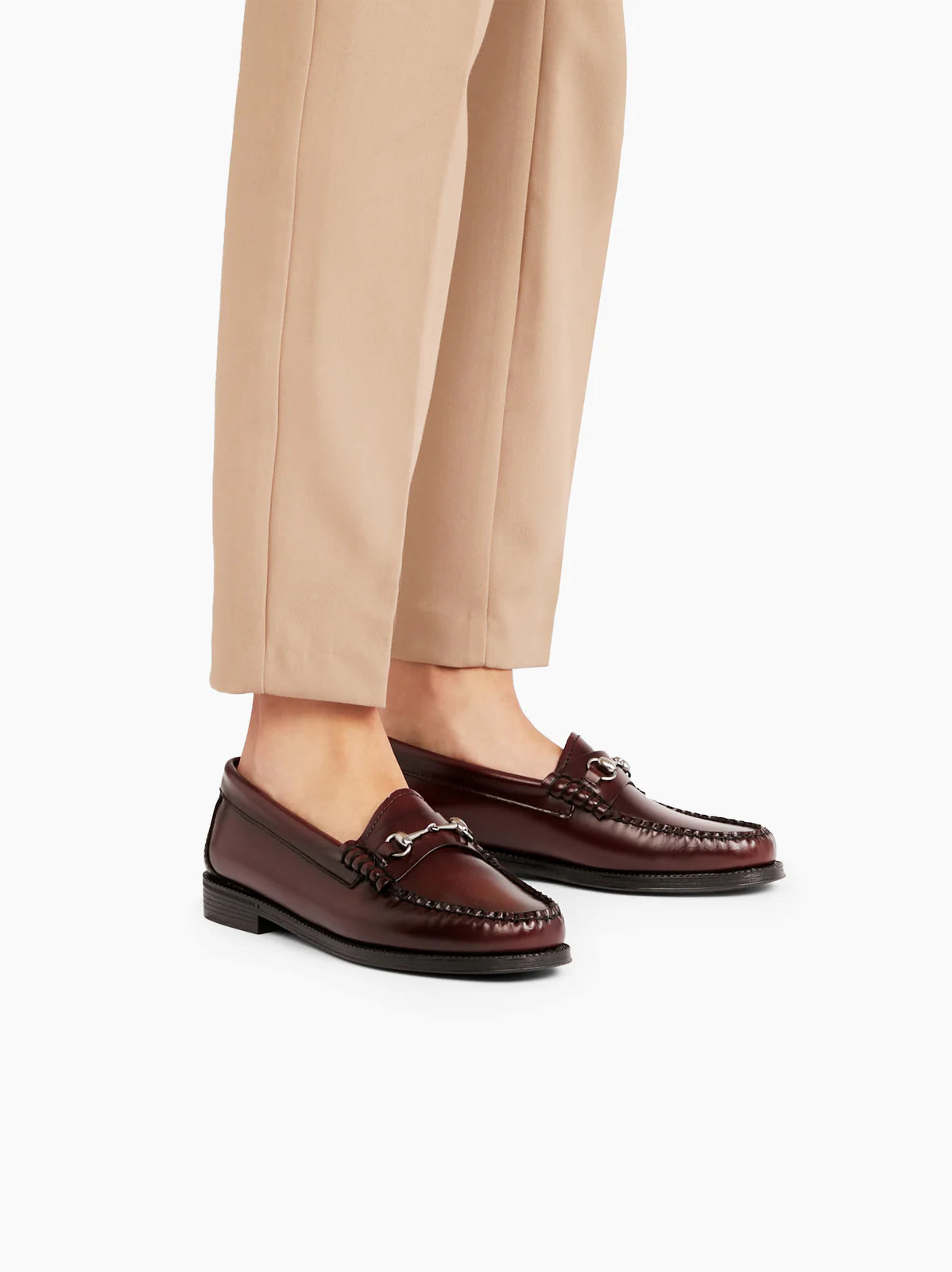 G.H. BASS - Easy Weejun Lianna Leather Loafer, Wine