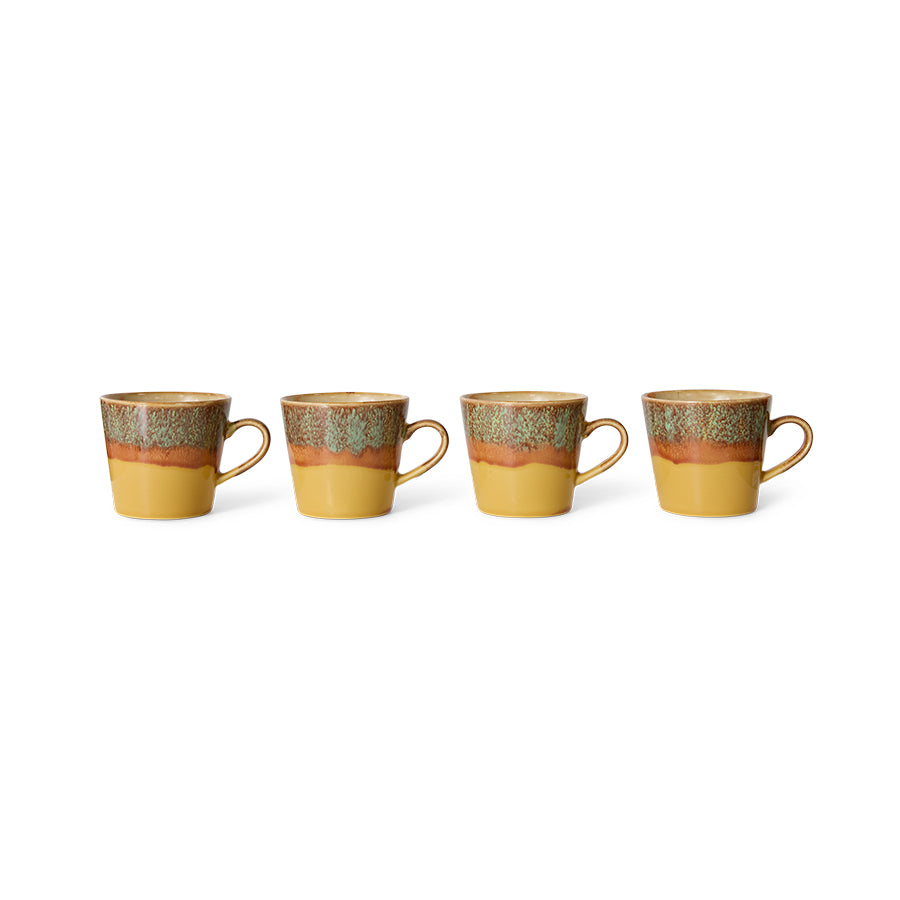 HKLIVING - 70s Ceramics: Cappuccino Mug, Cove