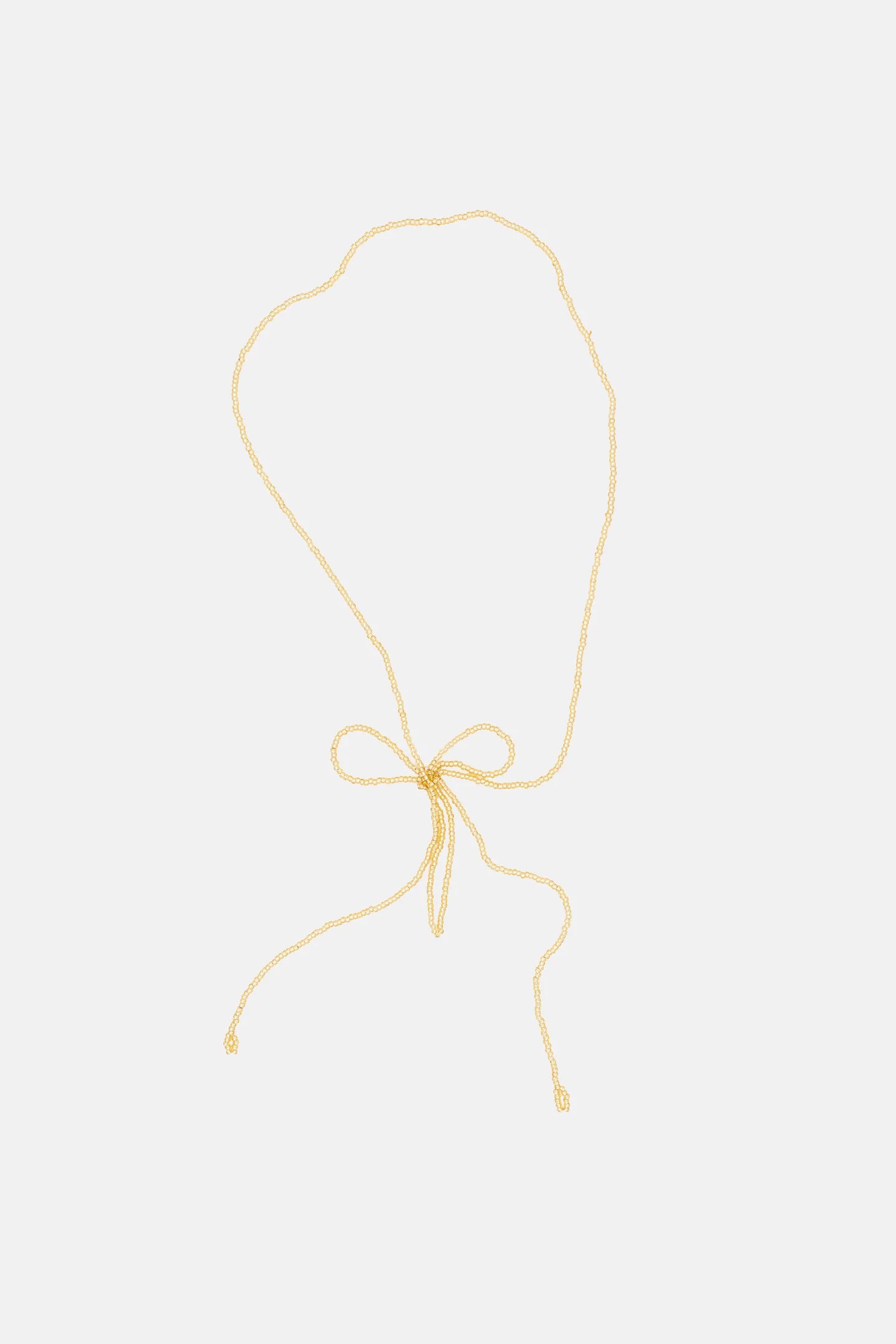 Labro - Bow Necklace, Gold