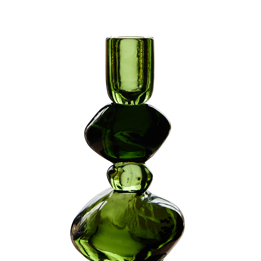 HKLIVING - Nienke Sikkema Candle Holder Medium, Emerald