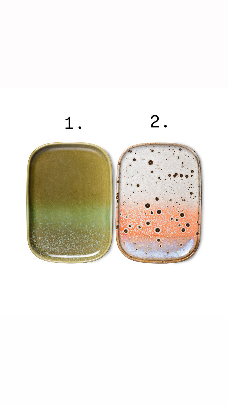Hk Living 70s Ceramics: Small tray - Atlas