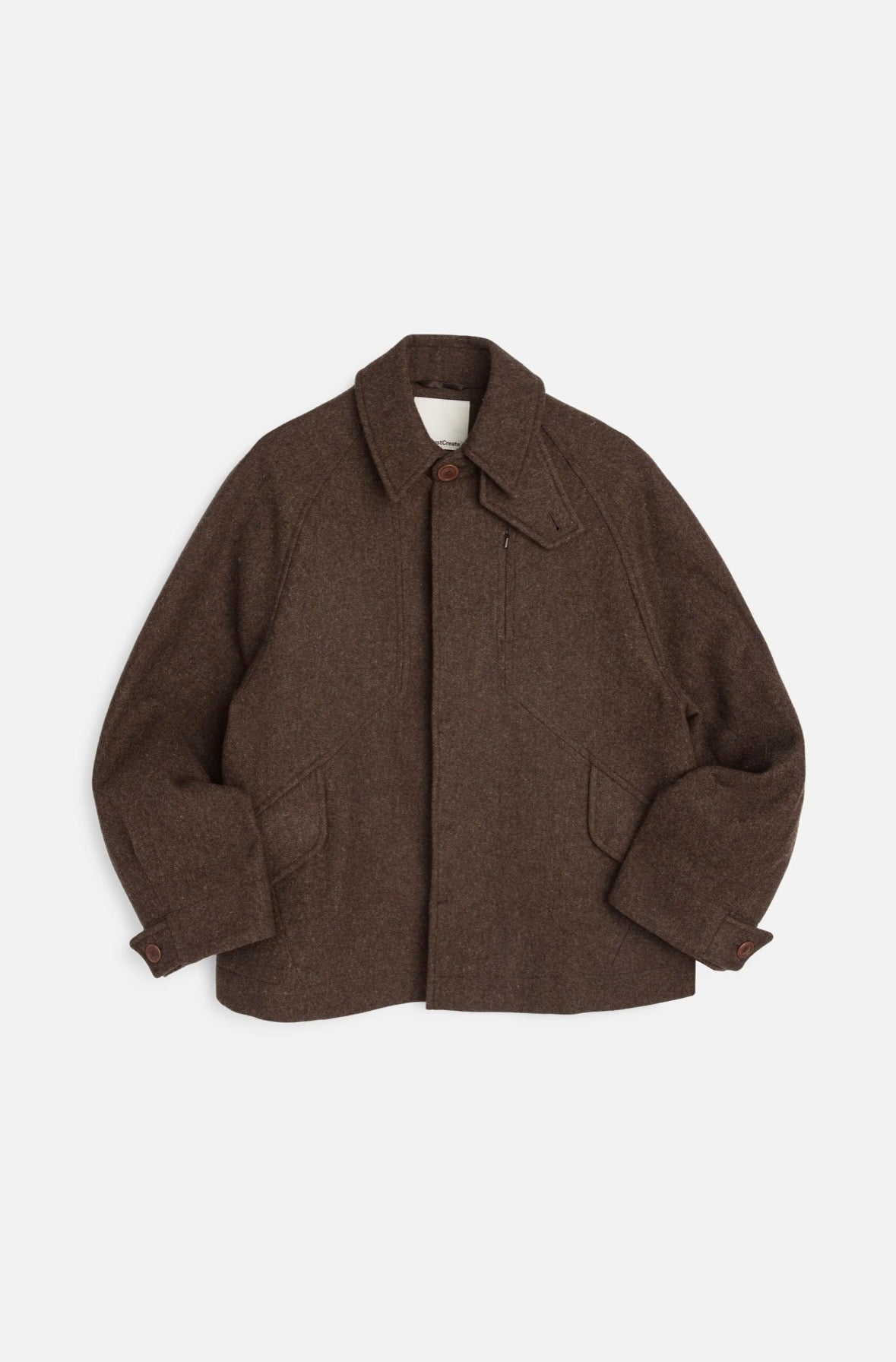 YMC - Harrison Jacket, Brown Wool