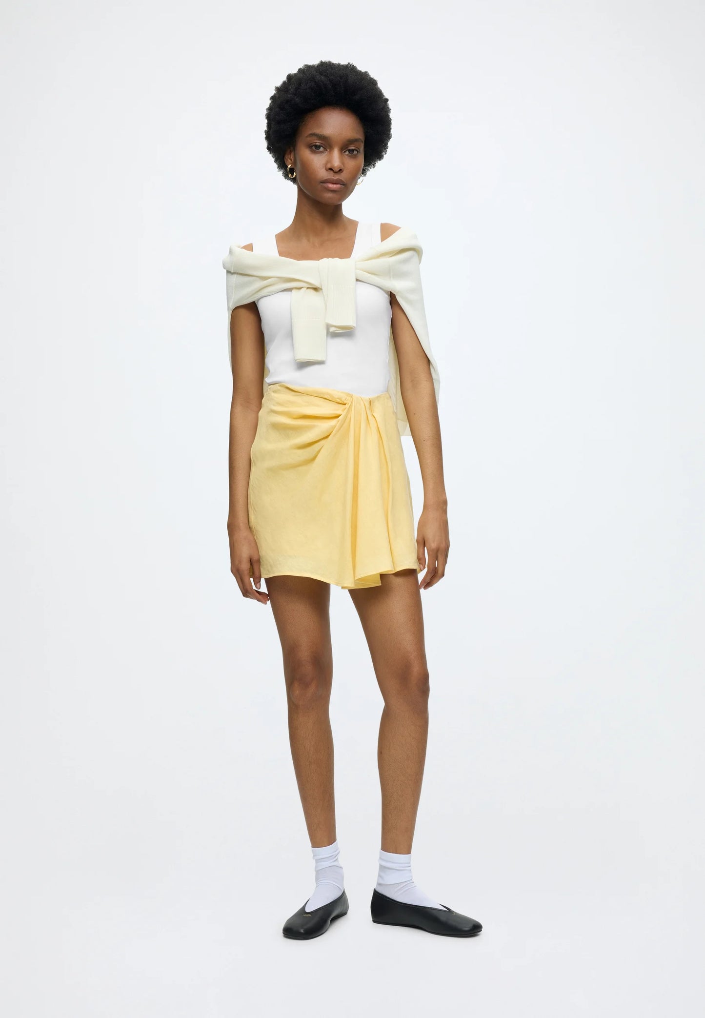 Samsøe Samsøe - Saiben Skirt, Straw
