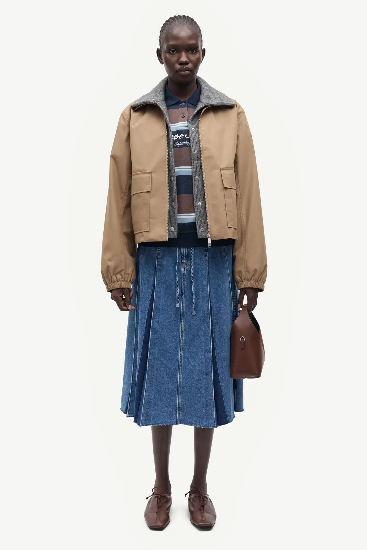 Samsøe Samsøe - Sabianco Jacket, Lead Gray