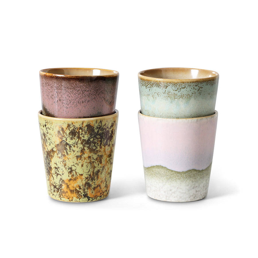 HKLIVING - 70s ceramics: Coffee Mugs, Serendipity