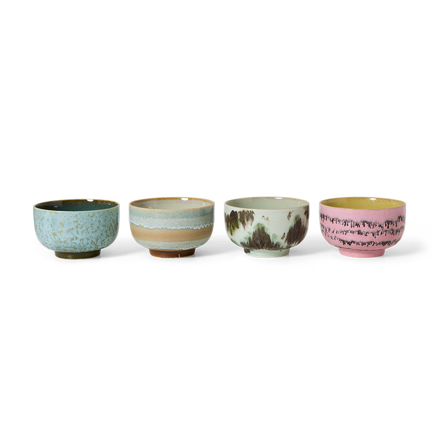 HKLIVING - 70s Ceramics: Noodle Bowls, Dada (set of 4)
