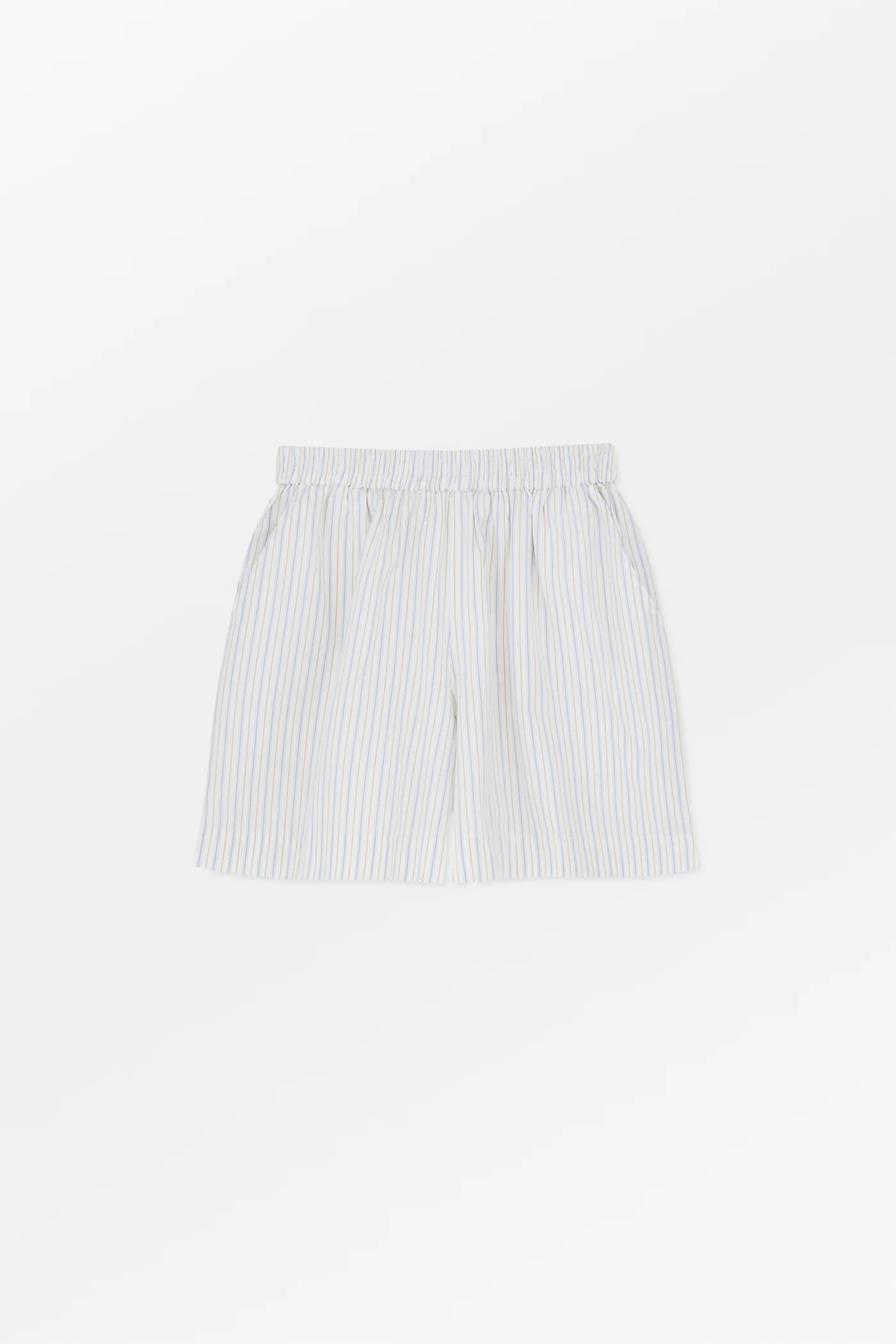 Skall Studio - Edgar Shorts, Yellow/Blue Stripe