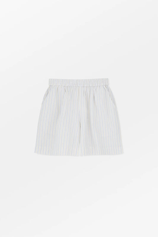 Skall Studio - Edgar Shorts, Yellow/Blue Stripe