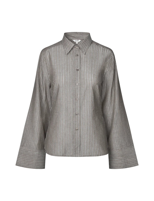 MbyM - Darena Stripe Shirt, Java Sugar Stripe