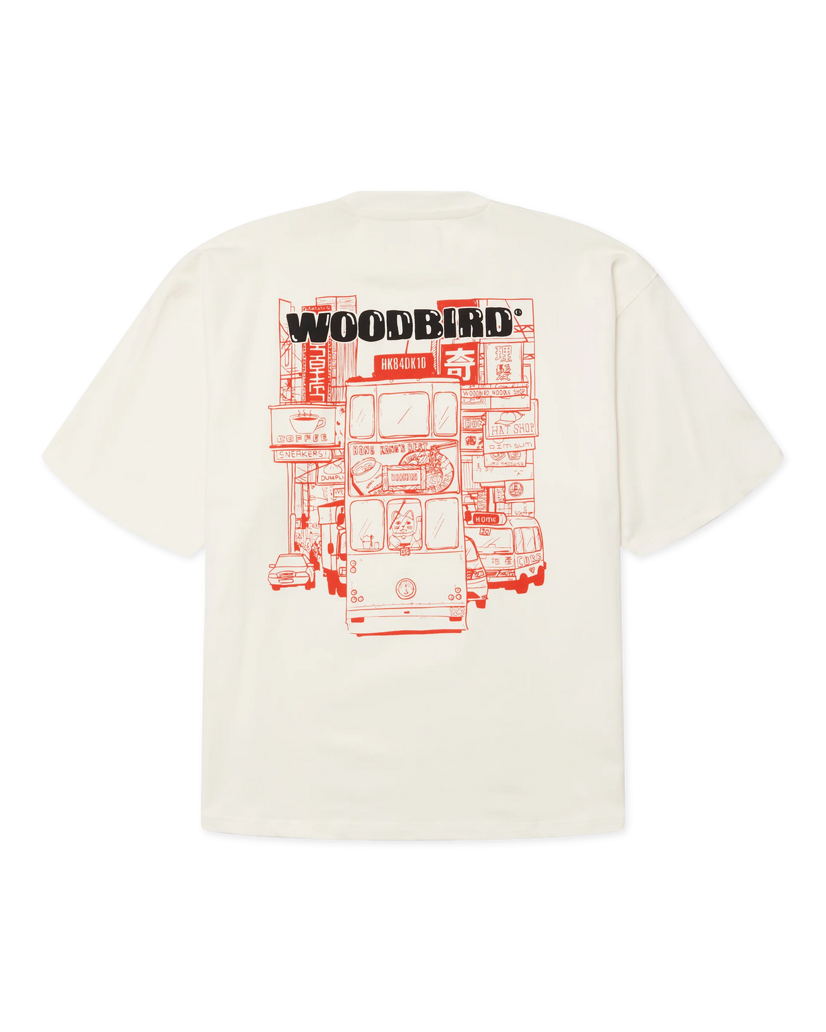 WOODBIRD - Beam Tram Tee, Off White