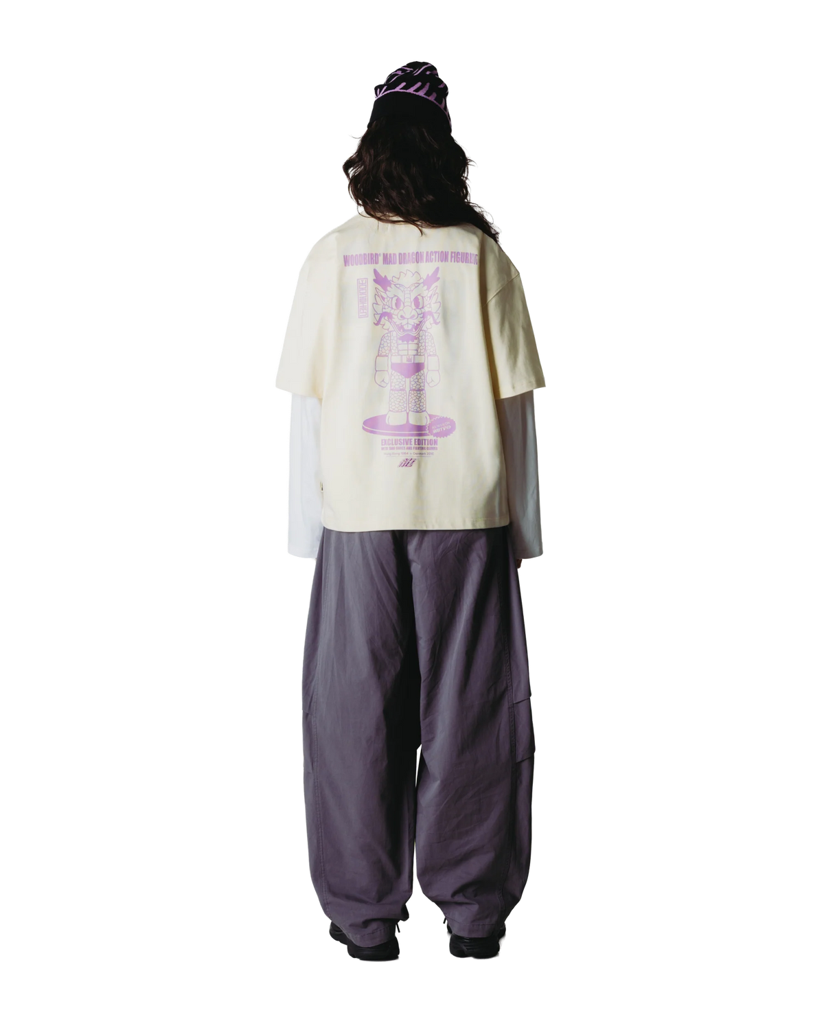 WOODBIRD - Juno Action Tee, Off White