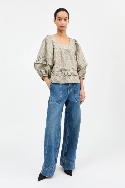 Skall Studio - Hope Blouse, Flower Field