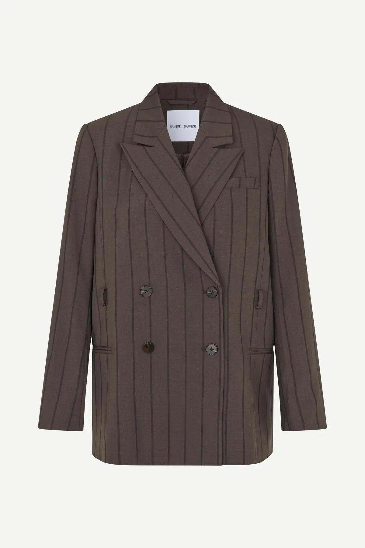 Samsøe Samsøe - Sahelly Blazer, Mulch Stripe