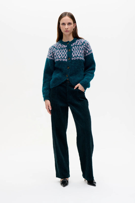 Baum und Pferdgarten - Nara Trousers, Bottle Dark Green