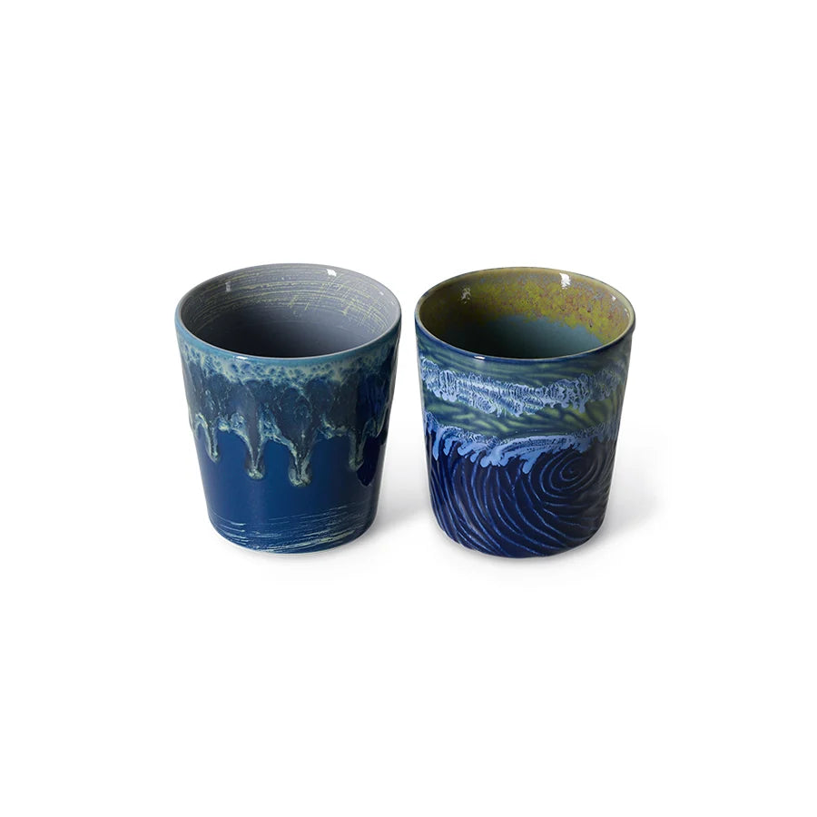 HKLIVING - 70s ceramics: Van Gogh Coffee Mugs, Starry Night