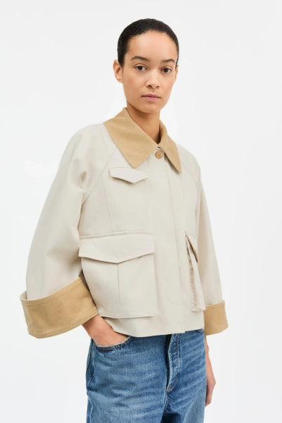 Skall Studio - Gaby Summer City Jacket, Dusty White