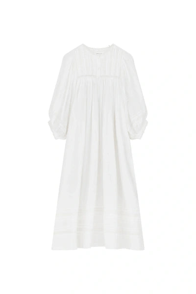 Skall Studio - Florentine Dress, Optic White