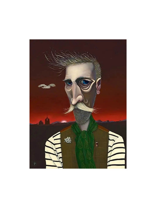 Ross Muir - Paisley Framed and Mounted