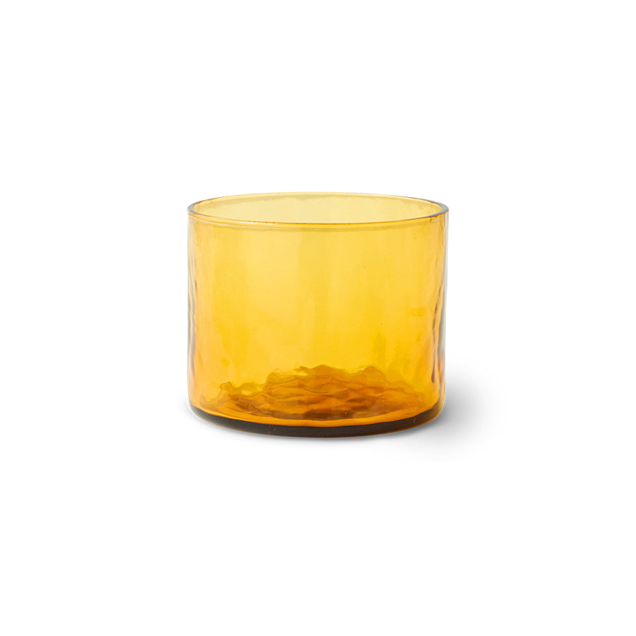 HKLIVING - Tube Glass, Amber
