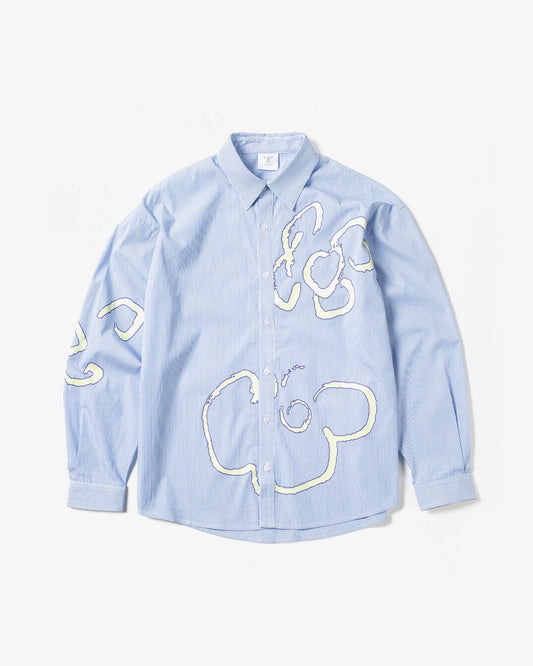 Candice - Bloom Shirt, Blue