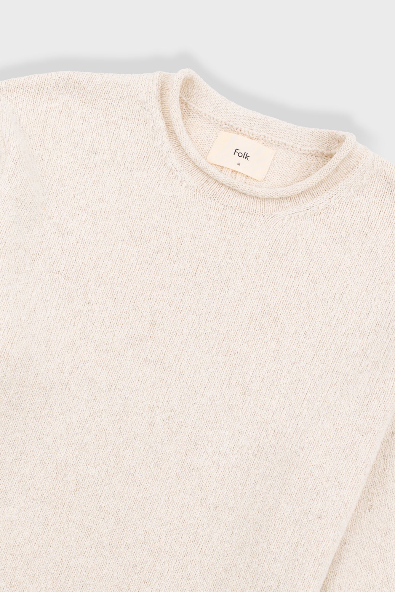Folk - Slouch Crew - Ecru