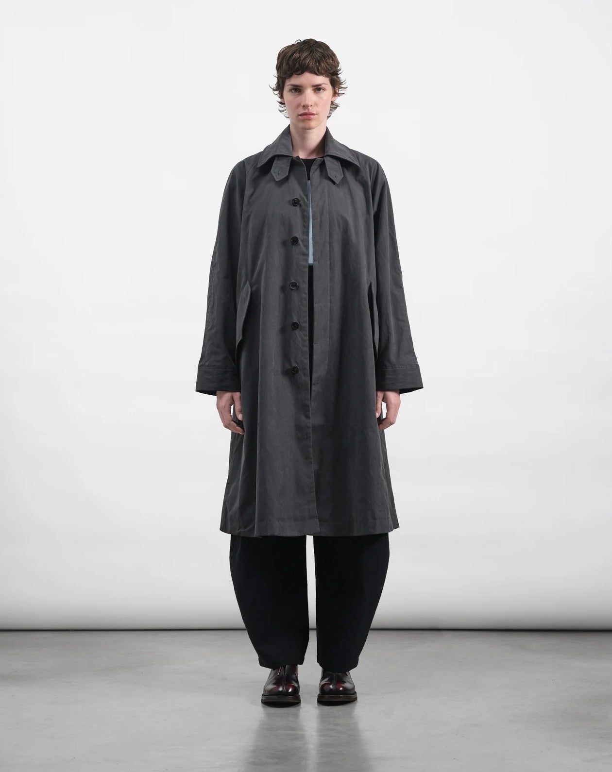 YMC - Runner Trench Coat, Grey