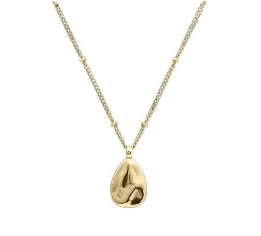 By Rae - The Waterdrop Pendant, Gold