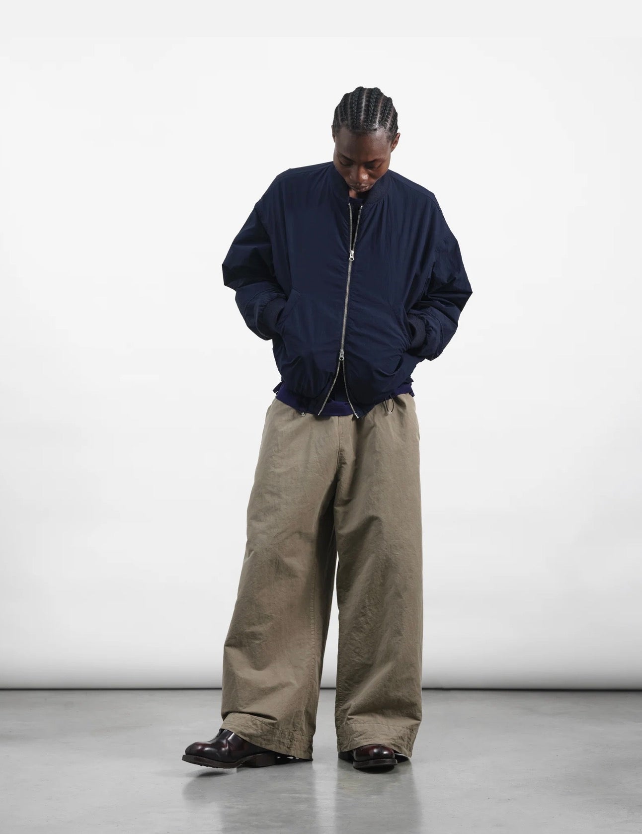 YMC - Basement Bomber Jacket, Navy