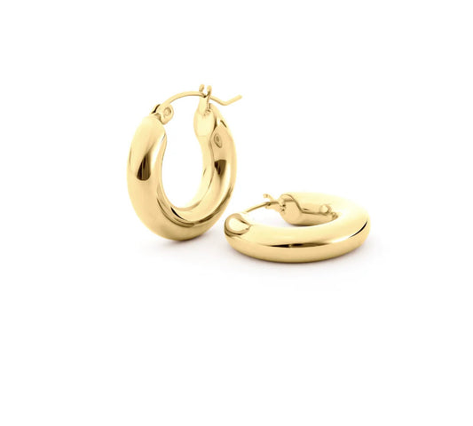 By Rae - The Chubby Essential Hoop, Gold