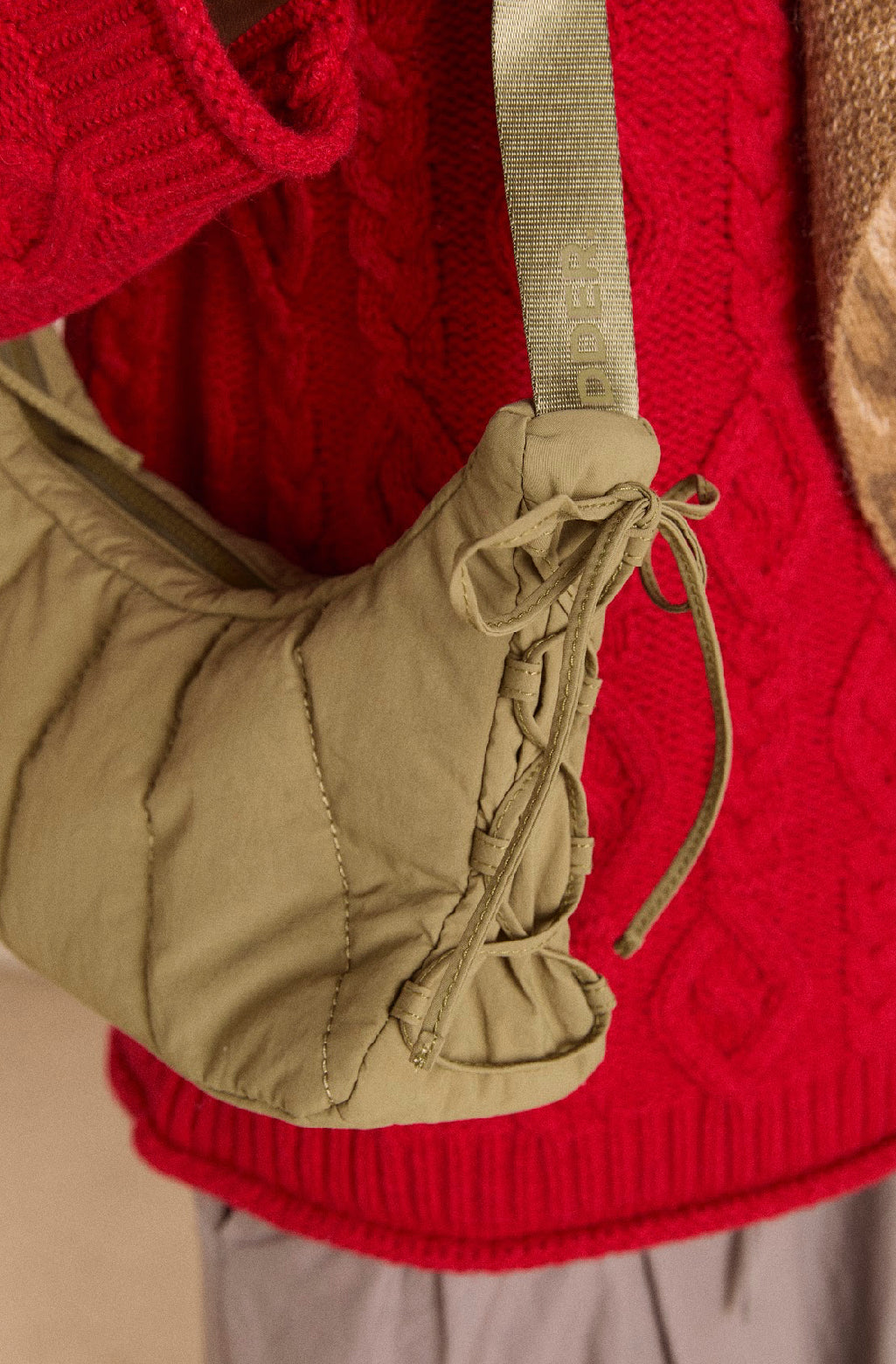 Damson Madder - Saz Bag, Khaki
