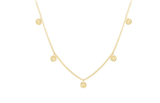 By Rae - The Ripple Necklace, Gold