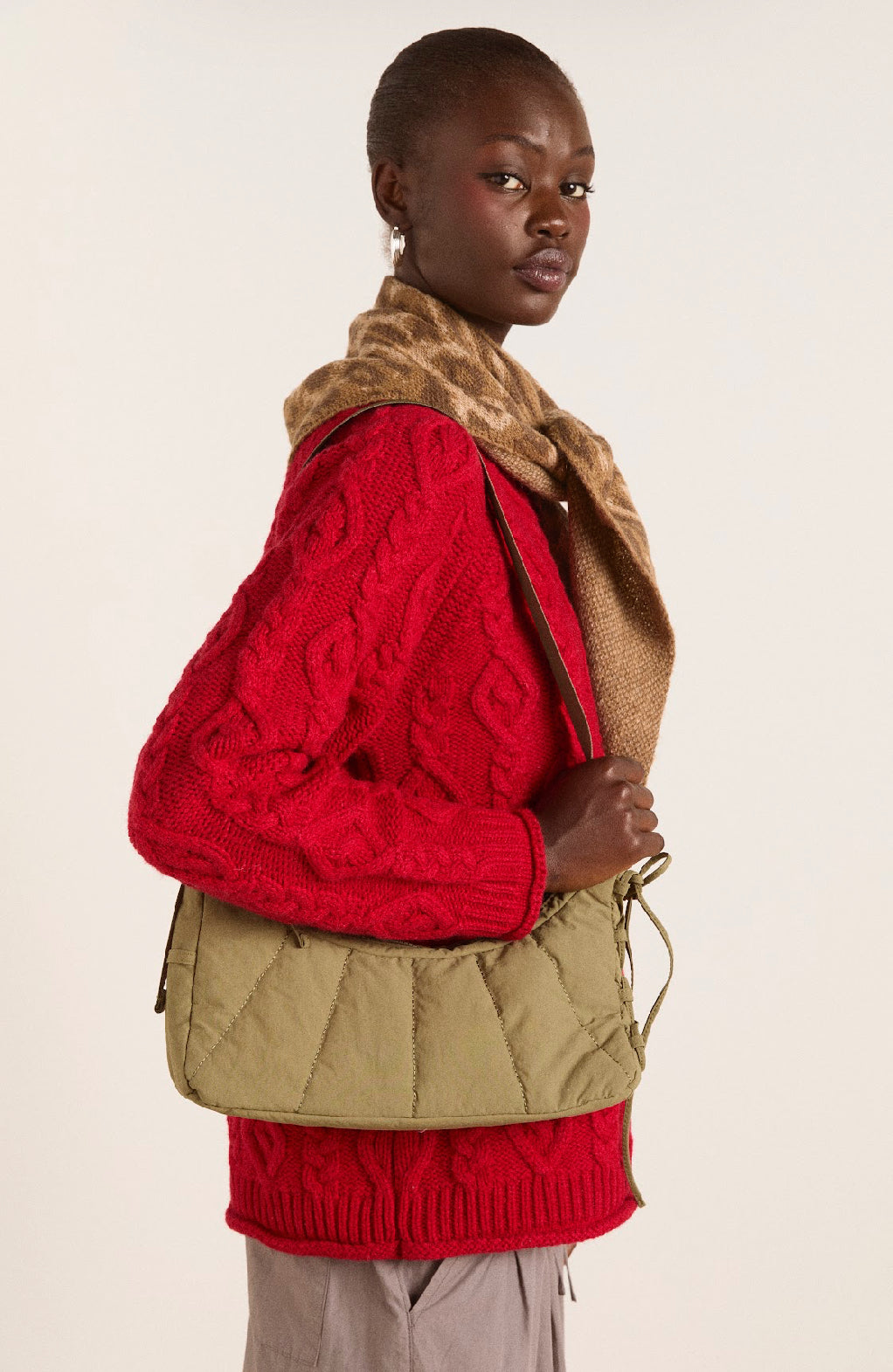 Damson Madder - Saz Bag, Khaki