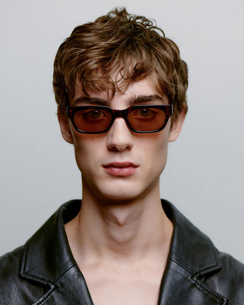 A.Kjæbede - Bror, Demi Tortoise (Light Brown Lens)