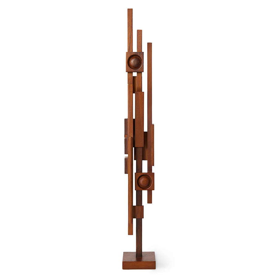 HKLIVING - Skyline Sculpture Espresso, Large