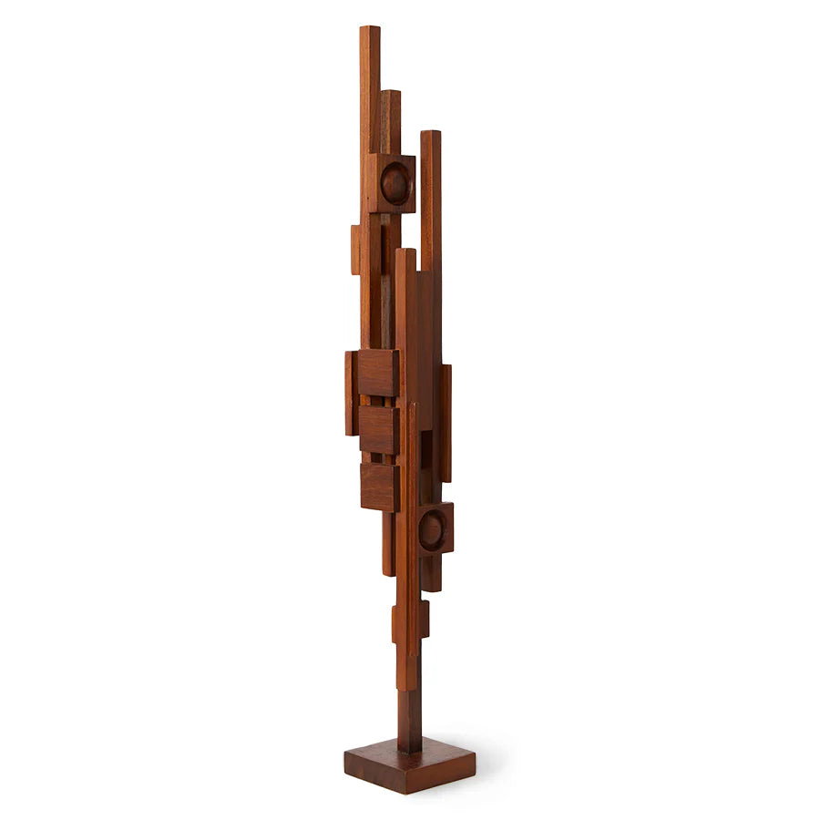 HKLIVING - Skyline Sculpture Espresso, Large