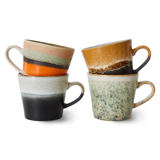 HKLIVING - 70s Ceramics: Cappuccino Mug, Verve