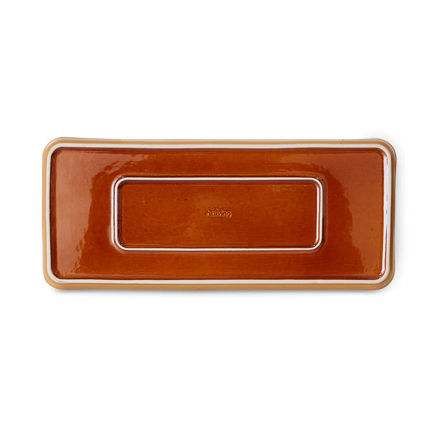 HKLIVING - 70s Ceramics: Cake Tray, Sunbeam