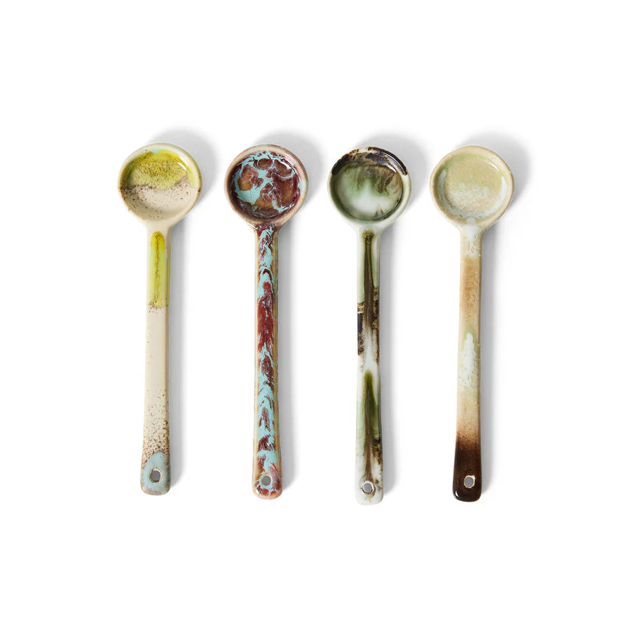 HKLIVING - 70s Ceramics: Spoons M, Blend
