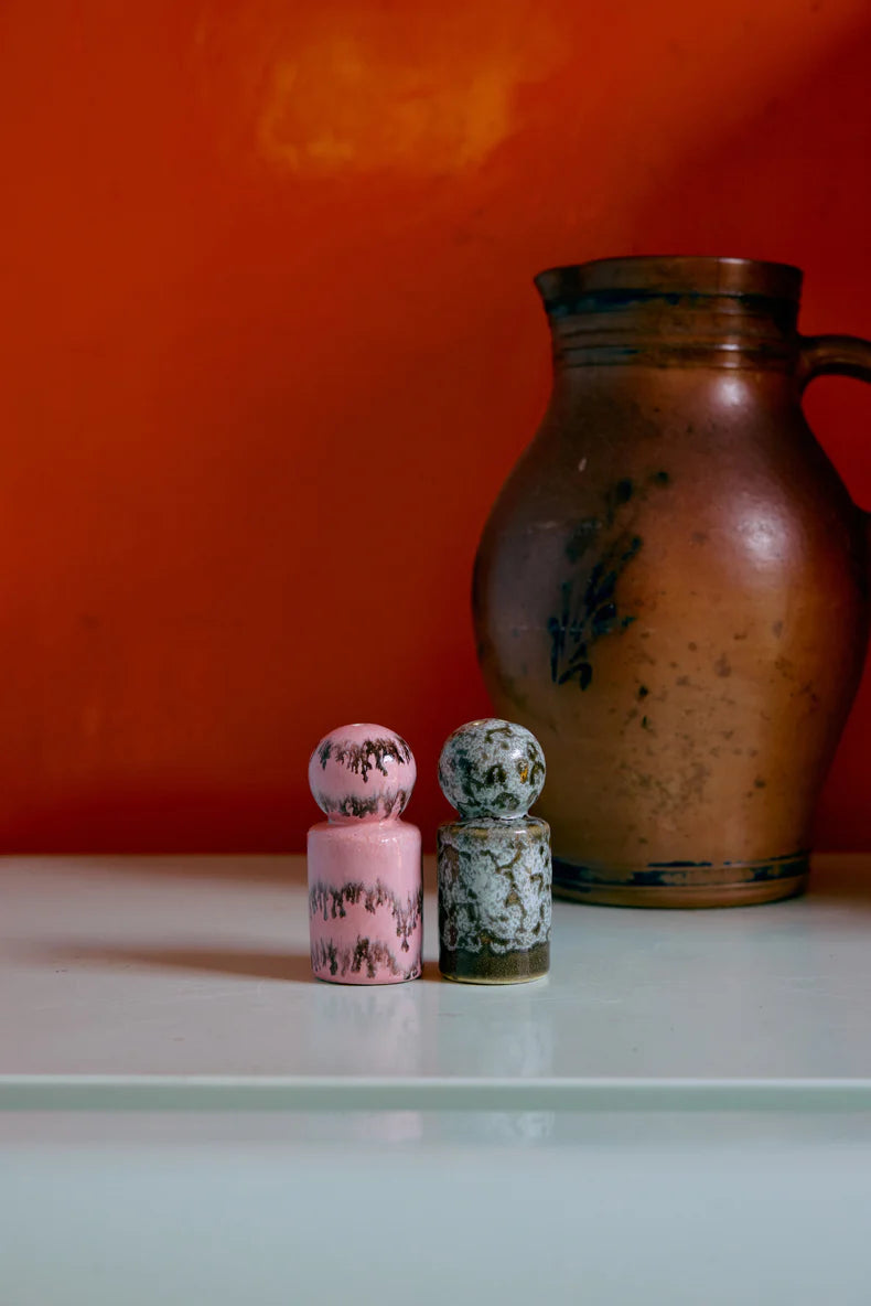 HKLIVING - 70s Ceramics: Pepper & Salt Jar, Baroque