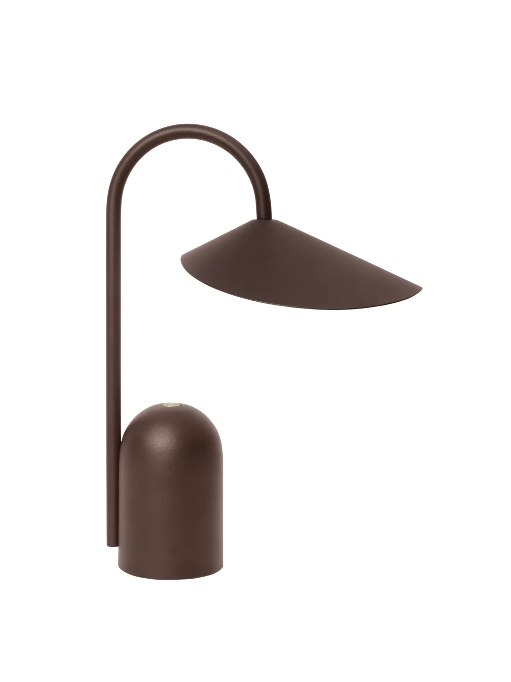 Ferm Living - Arum Portable Lamp, Dark Chocolate
