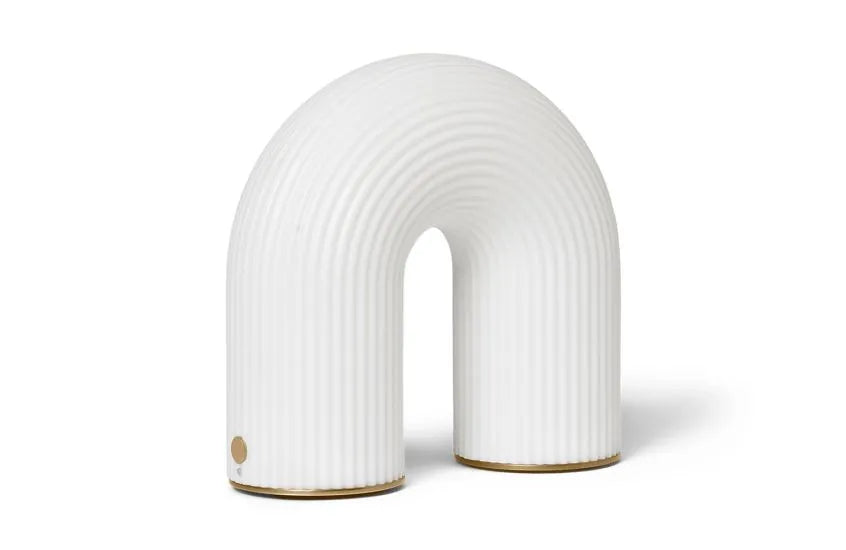 Ferm Living - Vuelta Portable Lamp, White