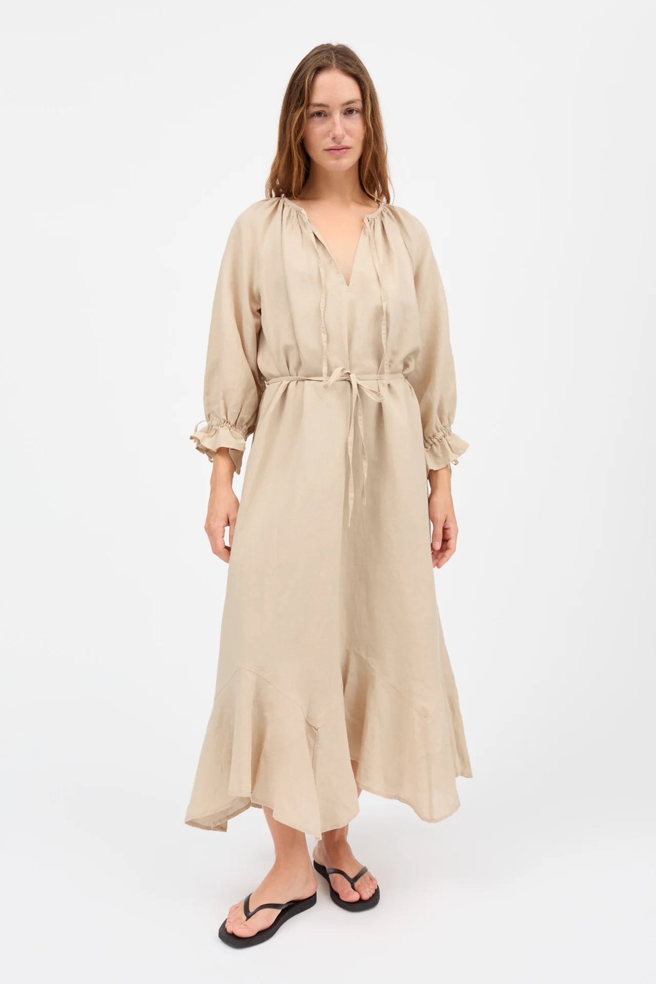 Skall Studio - Benedette Dress, Soft Sand