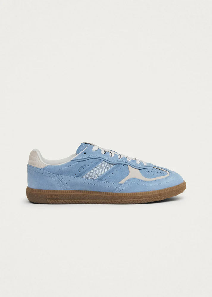 Alohas - Tb.490 Rife Cornflower Blue Leather Sneakers