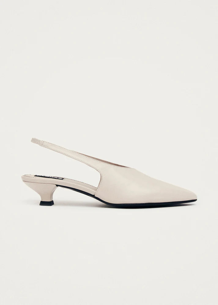 Alohas - Eros Cream Leather Pumps