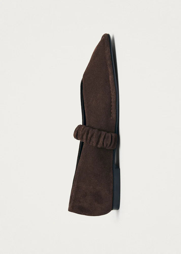 Alohas - Lautan Suede Brown Ballet Flats