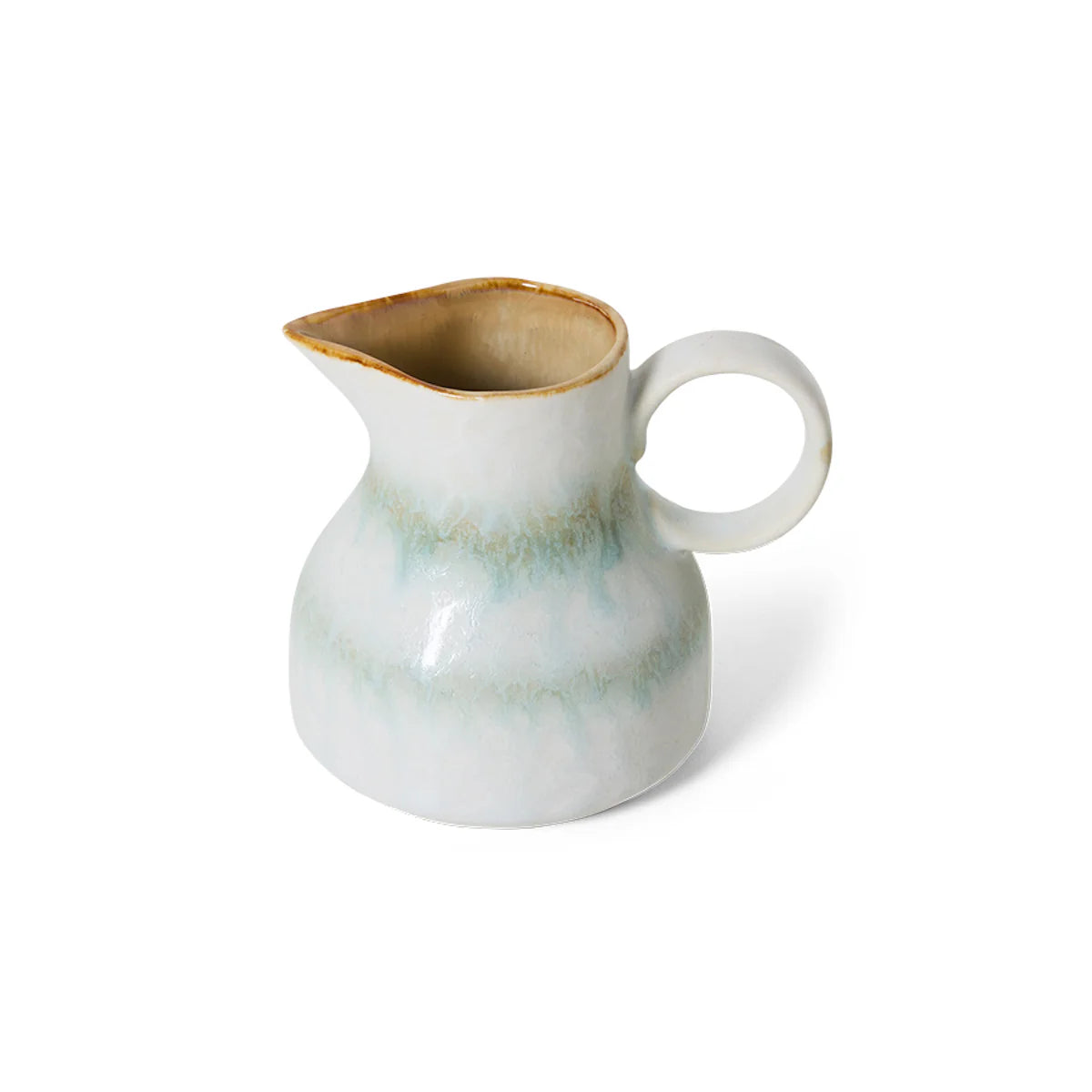 HKLIVING - 70s Ceramics: Milk Jug, Petal