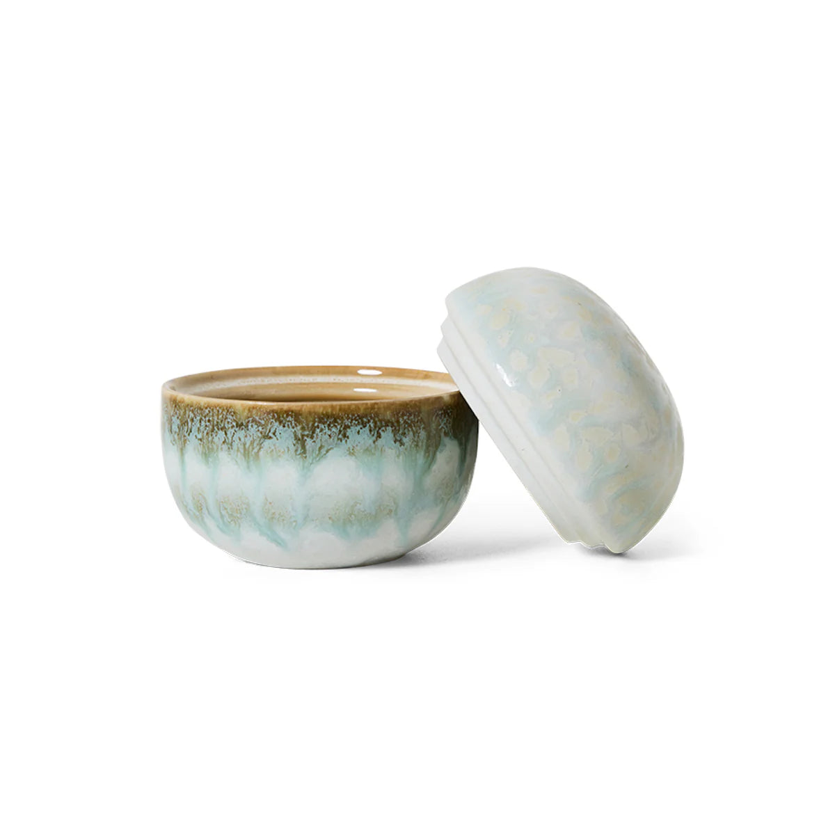 HKLIVING - 70s ceramics: Sugar Pot, Petal