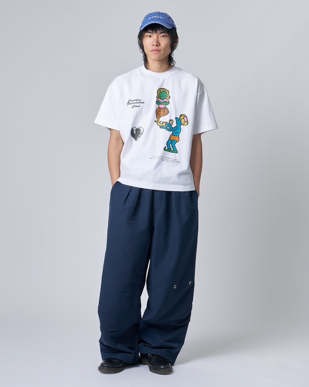 Candice - CFY Air Pants, Navy