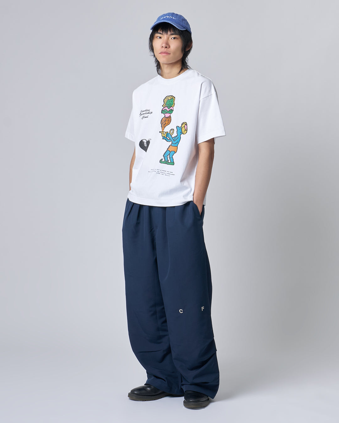 Candice - CFY Air Pants, Navy